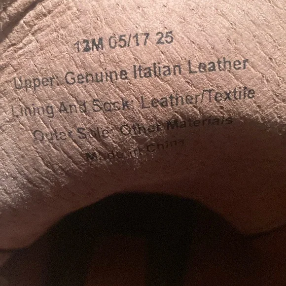 Men’s 12 Banana Republic Italian Men's Black Leather Lace Up Boots (New) - Picture 2 of 10